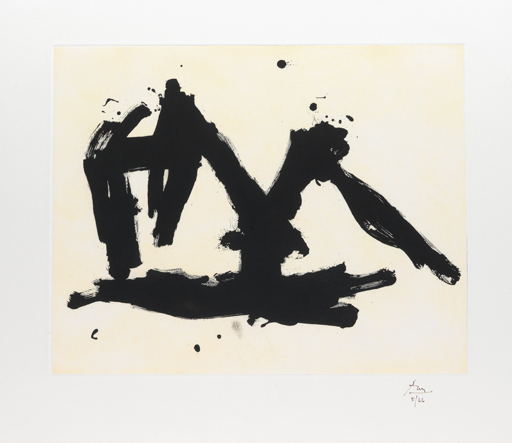 ROBERT MOTHERWELL Stephens Iron Crown Etched.